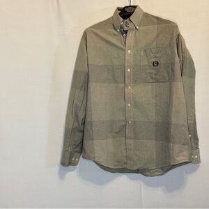 Men's Green Checkered Shirt